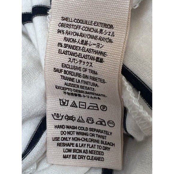 We The Free People Can’t Fool Me Top Nautical Preppy Size Small - Picture 7 of 7